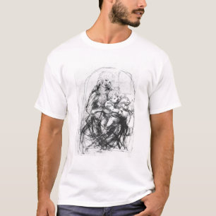 Study for a Madonna with a Cat, c.1478-80 T-Shirt