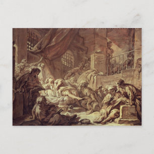 Study for a Prison Scene Postcard
