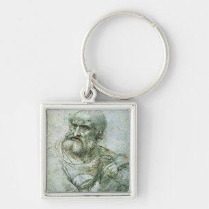 Study for an Apostle from The Last Supper, c.1495 Keychain