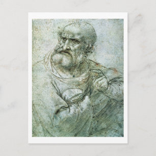 Study for an Apostle from The Last Supper, c.1495 Postcard