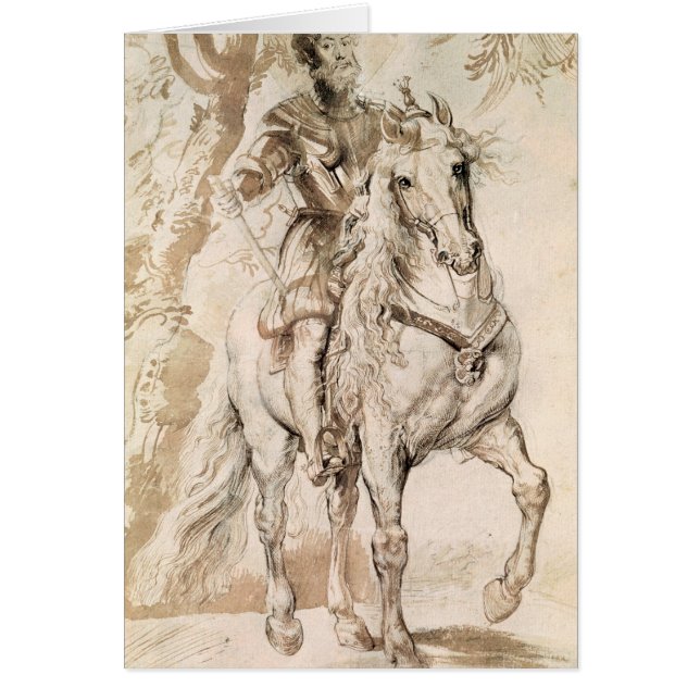 Study for an equestrian portrait (Front)