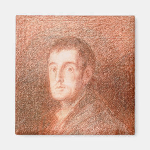 Study for an equestrian portrait magnet