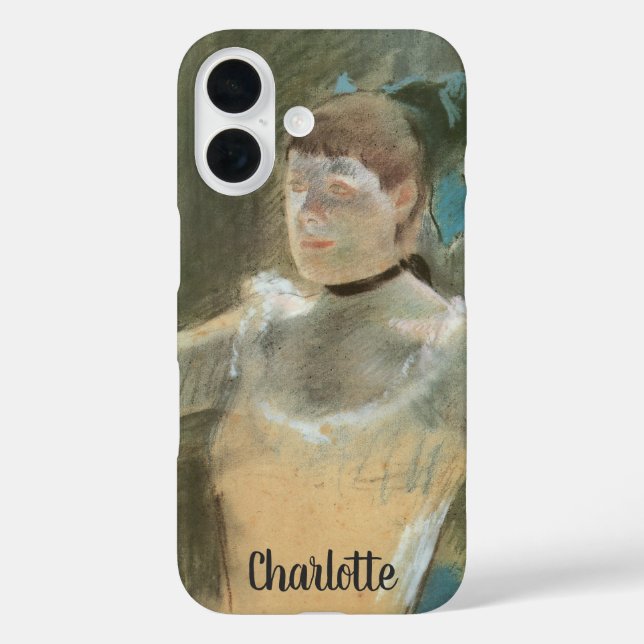 Study for Bust of a Dancer by Edgar Degas Case-Mate iPhone Case (Back)