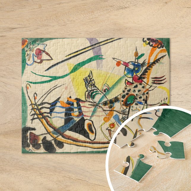 Study for Green Border | Kandinsky Jigsaw Puzzle (Creator Uploaded)