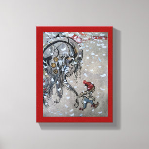 Study for Julbacken (Yule Goat) 1911 Canvas Print