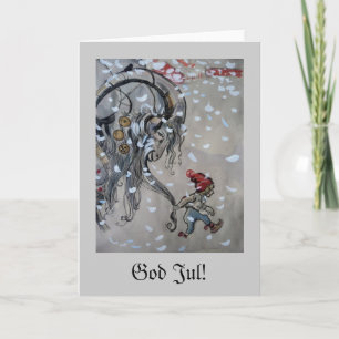Study for Julbocken (yule goat) 1911 Holiday Card