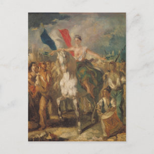 Study for 'Liberty', 1830 Postcard