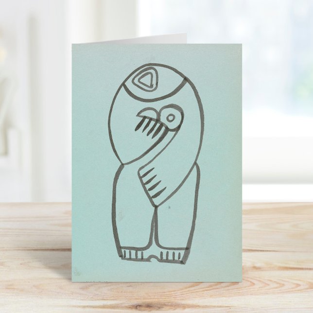 Study for Mother and Child | Henri Gaudier-Brzeska Card (Creator Uploaded)