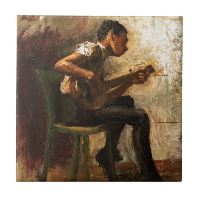 Study for Negro Boy Dancing Tile (Front)