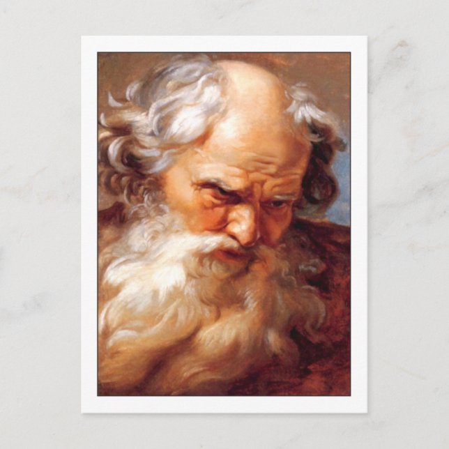 Study for Neptune by Gabriel Doyen Postcard (Front)