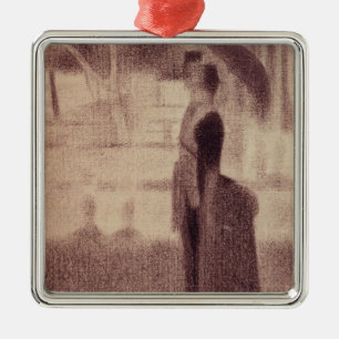 Study for Sunday Afternoon Metal Ornament