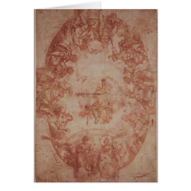 Study for the ceiling of the Casa de Pilatos (Front)