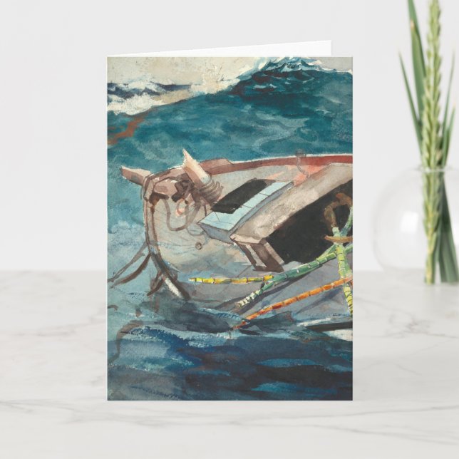 Study for The Gulf Stream | Winslow Homer Card (Front)