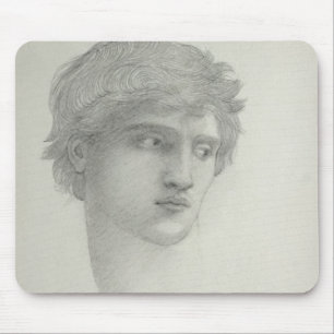 Study for the Head of Perseus (pencil on paper) Mouse Pad