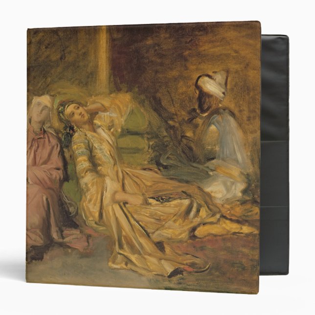 Study for the Interior of a Harem Binder (Front/Inside)