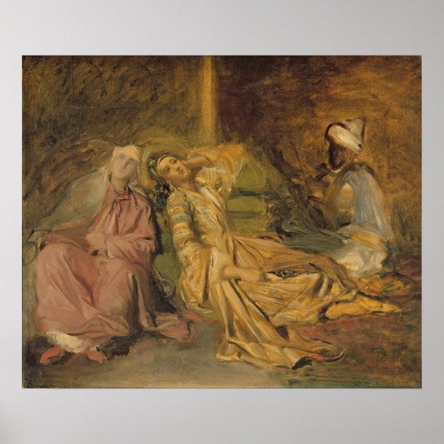 Study for the Interior of a Harem Poster (Front)