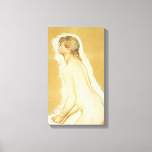 Study for 'The Large Bathers' by Pierre Renoir Canvas Print