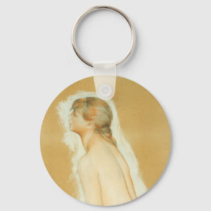 Study for 'The Large Bathers' by Pierre Renoir Keychain