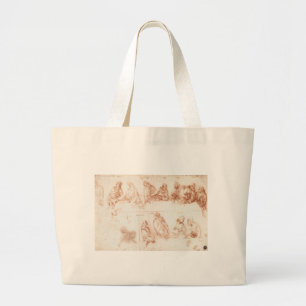 Study for The Last Supper Large Tote Bag
