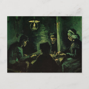 Study for The Potato Eaters by Vincent van Gogh Postcard