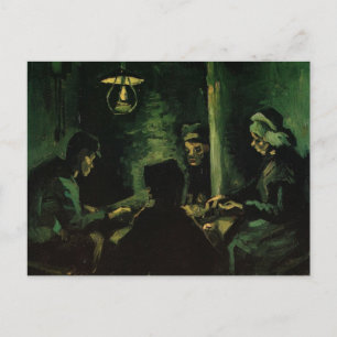 Study for The Potato Eaters by Vincent van Gogh Postcard