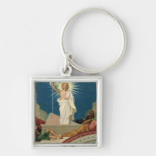 Study for the Resurrection of Christ, 1860 Keychain