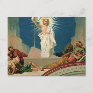 Study for the Resurrection of Christ, 1860 Postcard