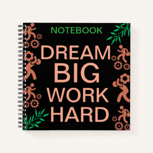 Study. Hustle. Succeed Notebook