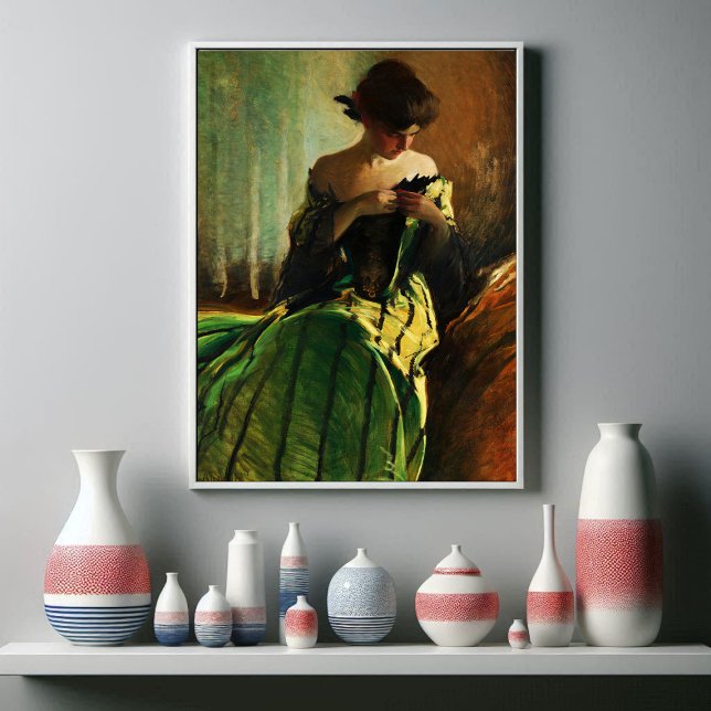 Study in Black and Green by John White Alexander Poster (Creator Uploaded)