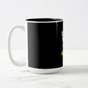Study Mode Activated • Focused Two-Tone Coffee Mug