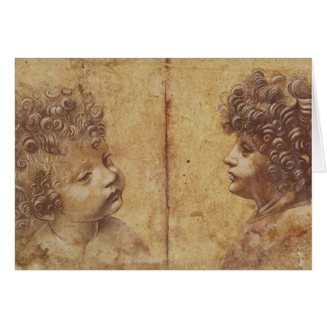 Study of a child's head (Front Horizontal)