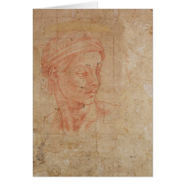 Study of a Head (Front)