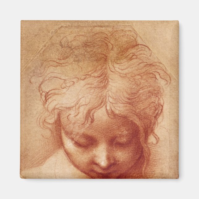 Study of a Head Magnet (Front)