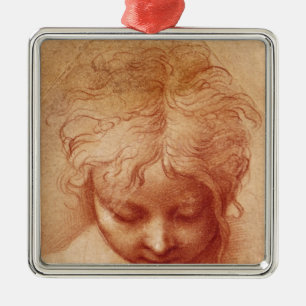 Study of a Head Metal Ornament
