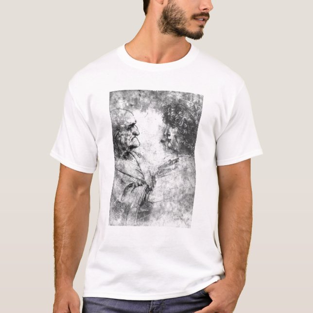 Study of a 'nutcracker' man and beautiful T-Shirt (Front)