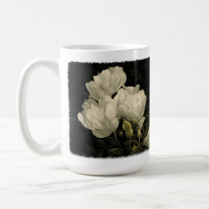 Study of a Peony Coffee Mug