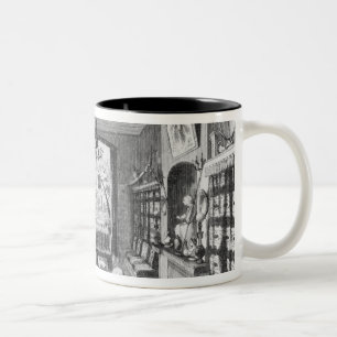 Study of Alexandre Dumas Pere Two-Tone Coffee Mug