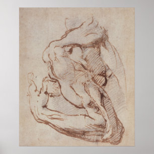 Study of an Arm  Inv.1859/5/14/819 Poster