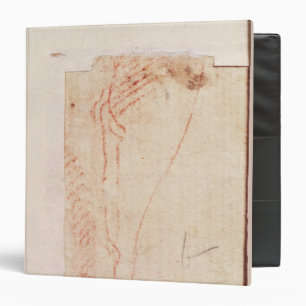 Study of Christ's feet nailed to the Cross Binder