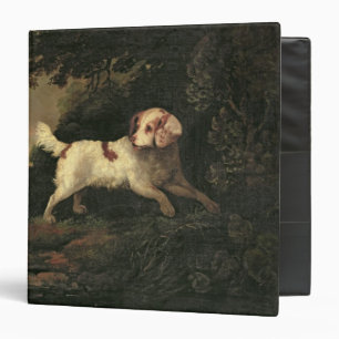 Study of Clumber Spaniel Binder