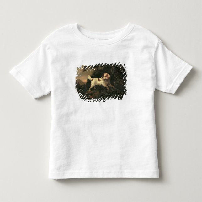 Study of Clumber Spaniel Toddler T-shirt (Front)
