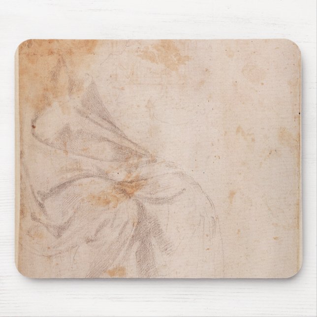 Study of Drapery  c.1516 Mouse Pad (Front)