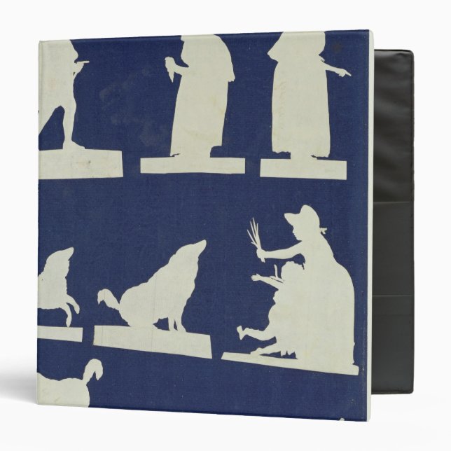 Study of Figures and Animals Binder (Front/Inside)