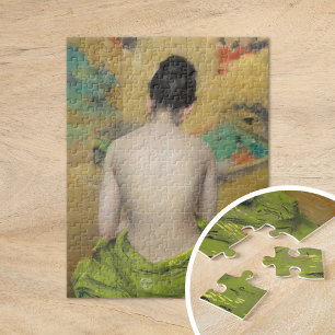 Study of Flesh and Gold William Merritt Chase Jigsaw Puzzle