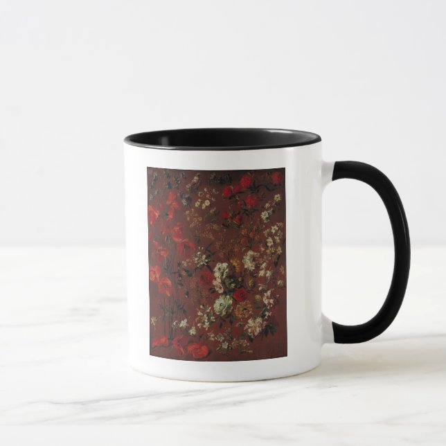 Study of Flowers, 1720 Mug (Right)