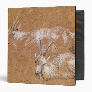 Study of Goats (drawing) Binder