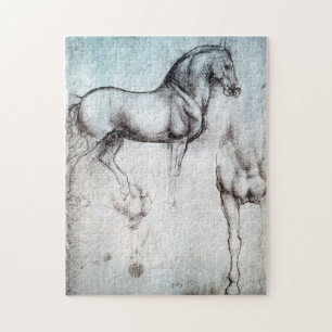 Study of Horse, Leonardo da Vinci Jigsaw Puzzle