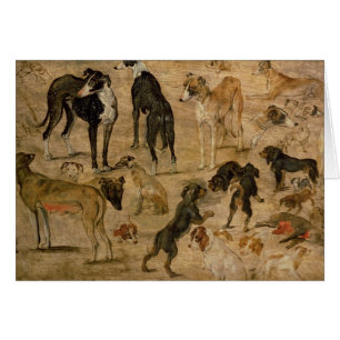 Study of Hounds, 1616