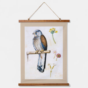 Study of Lesser Kestrel and Flower, Arcimboldo Hanging Tapestry