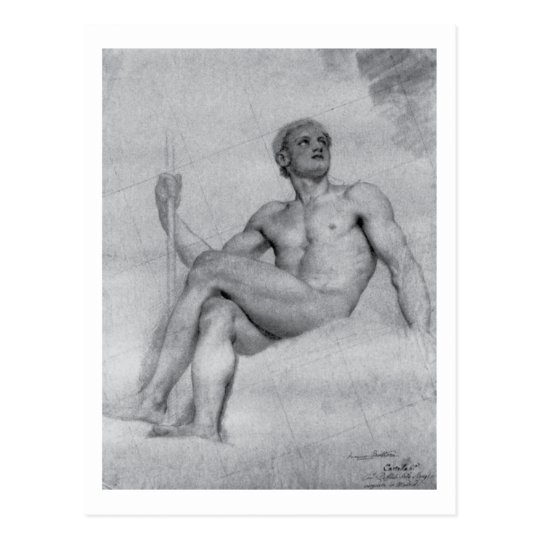 Study of Mars by Anton Mengs Postcard